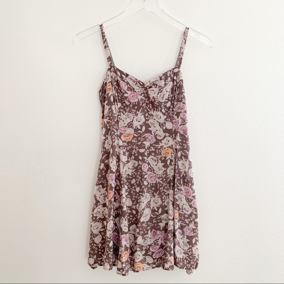 Free People Dresses & Skirts - Free People grey purple white orange mini dress